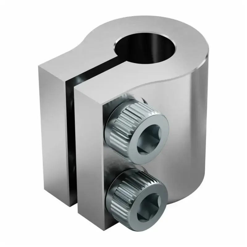 0.25-Inch to 6mm Clamping Shaft Adapter Coupler