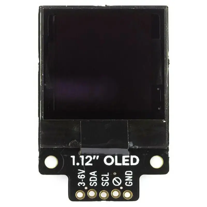 1.12-Inch Monochrome OLED Display Breakout (128×128, SPI Interface)