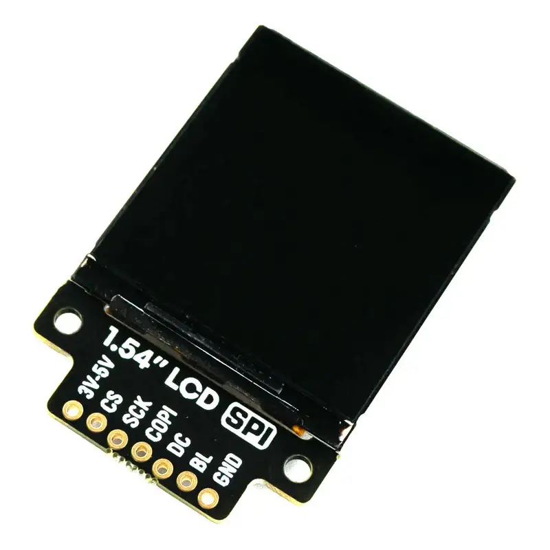1.54″ SPI Color Square LCD Module (240×240) Breakout Board