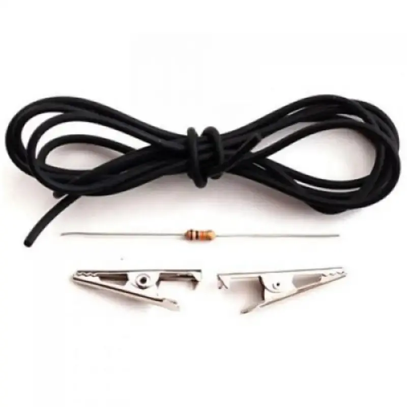 1-Meter Flexible Stretch Sensor Cord – Analog Output, Silicone-Coated, Bend-Responsive
