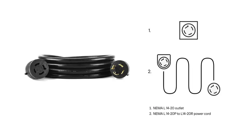 10-Foot Power Cord for Sauna Mini