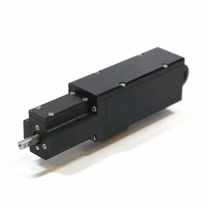 12V Brushless Servo Linear Actuator – 10mm Stroke, 120N Load, RS232 Interface