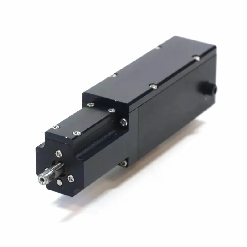 12V Brushless Servo Linear Actuator – Compact 10mm Stroke, 120N Force, RS232 Control