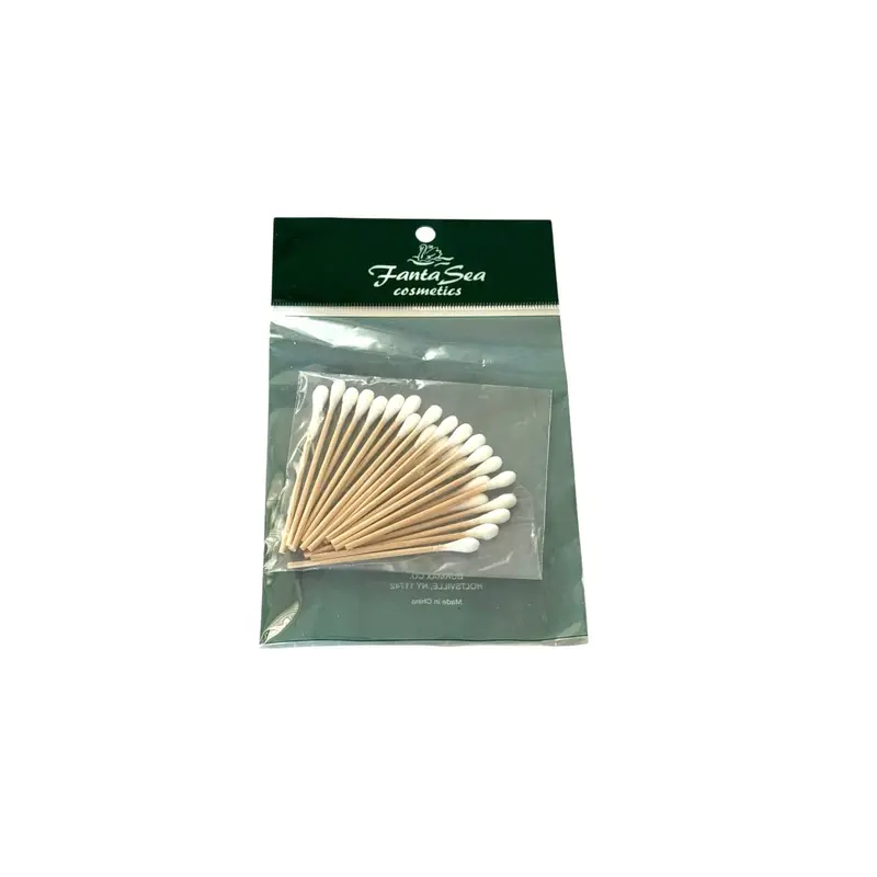 25-Pack Cotton Swab Applicators – Sterile & Gentle Use