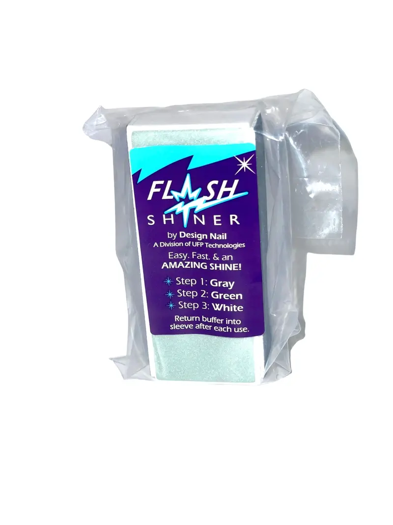 3-Sided Nail Buffer Block – Flash Shine Polisher (Single Unit)