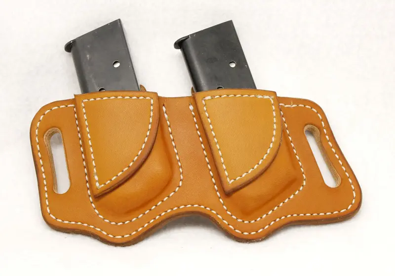 .45 ACP Dual Magazine Pouch for Belt Carry