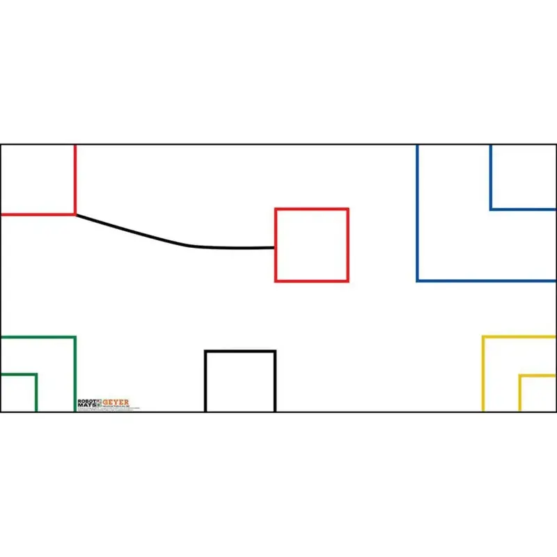 4H Robotics FLL-Sized Challenge Mat — Includes Setup Guide