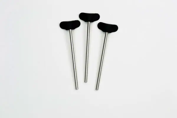 5-Inch Adjustable Throwing Rod with Ergonomic Hand Grip (Pack of 3)