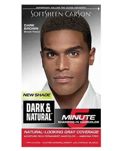 5-Minute Permanent Hair Color for Men – Dark & Natural Shades