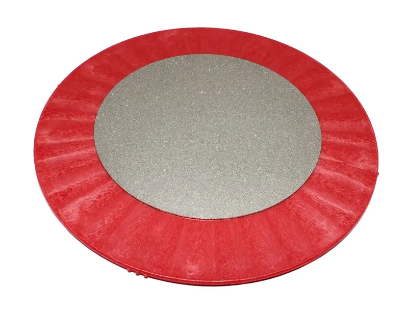8-Inch Diamond Grinding Disc on 12-Inch Bat – Ultra-Fine #240 Grit, F14 Grade