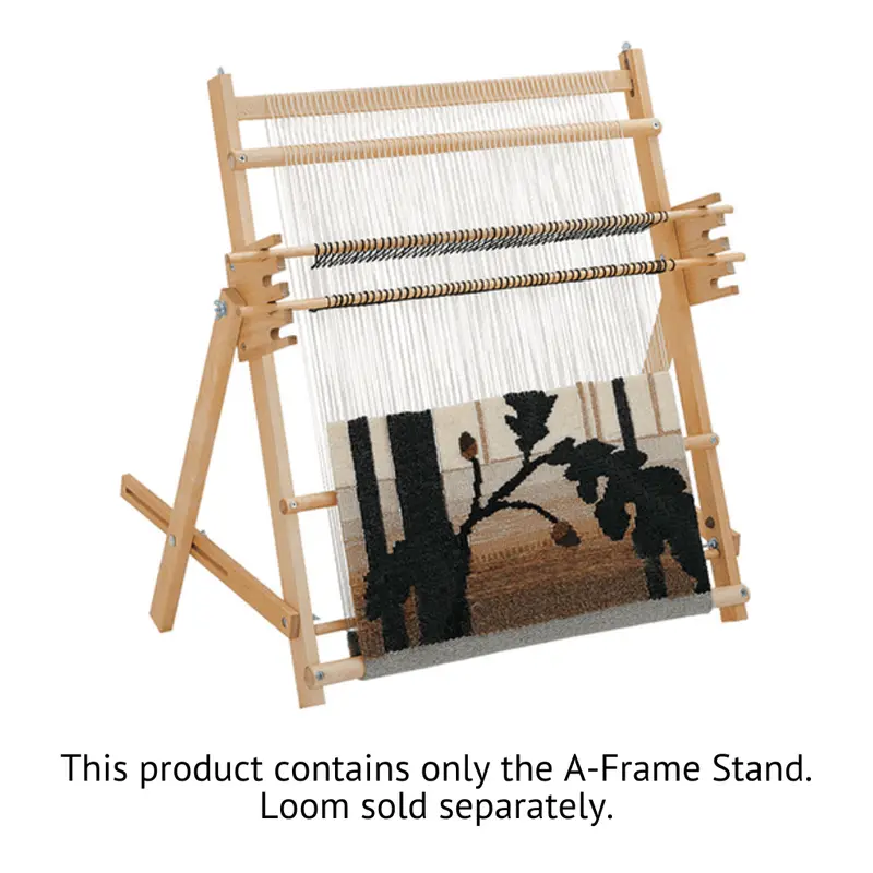 A-Frame Support Stand for Schacht Tapestry Loom – Portable and Stable Base