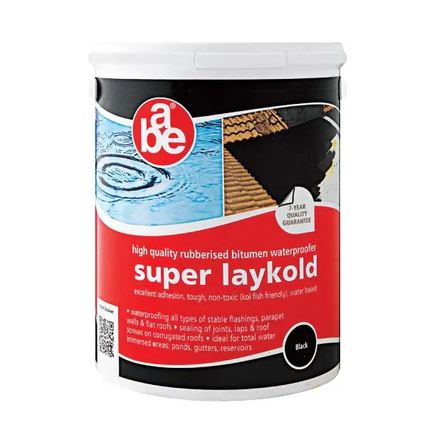 abe Super Laykold Roof Coating – Cold-Applied Elastic Membrane