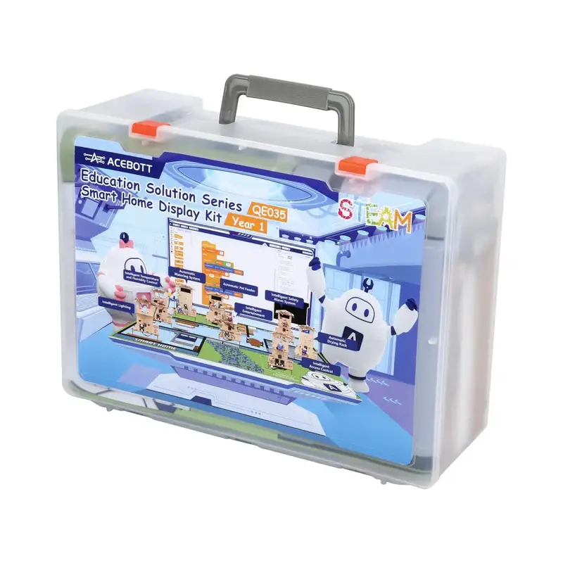 ACEBOTT ESP32-Based 8-in-1 STEM Smart Home Learning Kit (Arduino-Compatible)