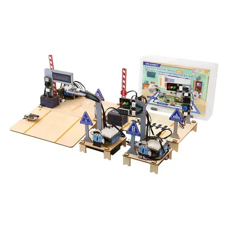 ACEBOTT ESP32 Transportation-Themed STEM Kit – Arduino-Compatible