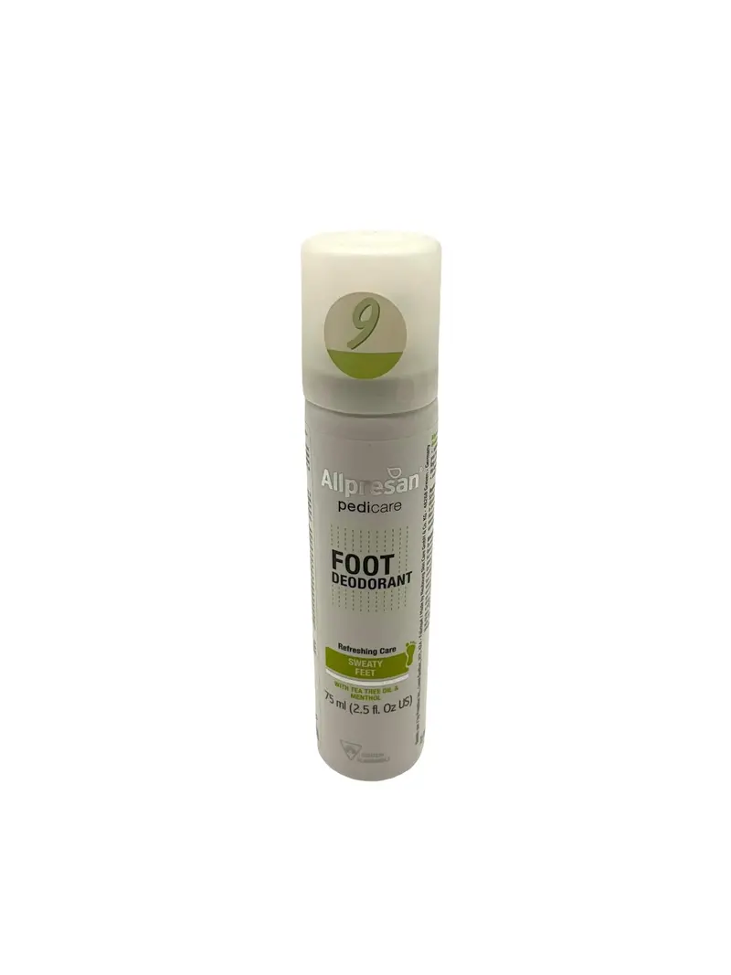 Allpresan Sweet Feet Foot Deodorant – Refreshing Formula, 2.5 oz (#9)