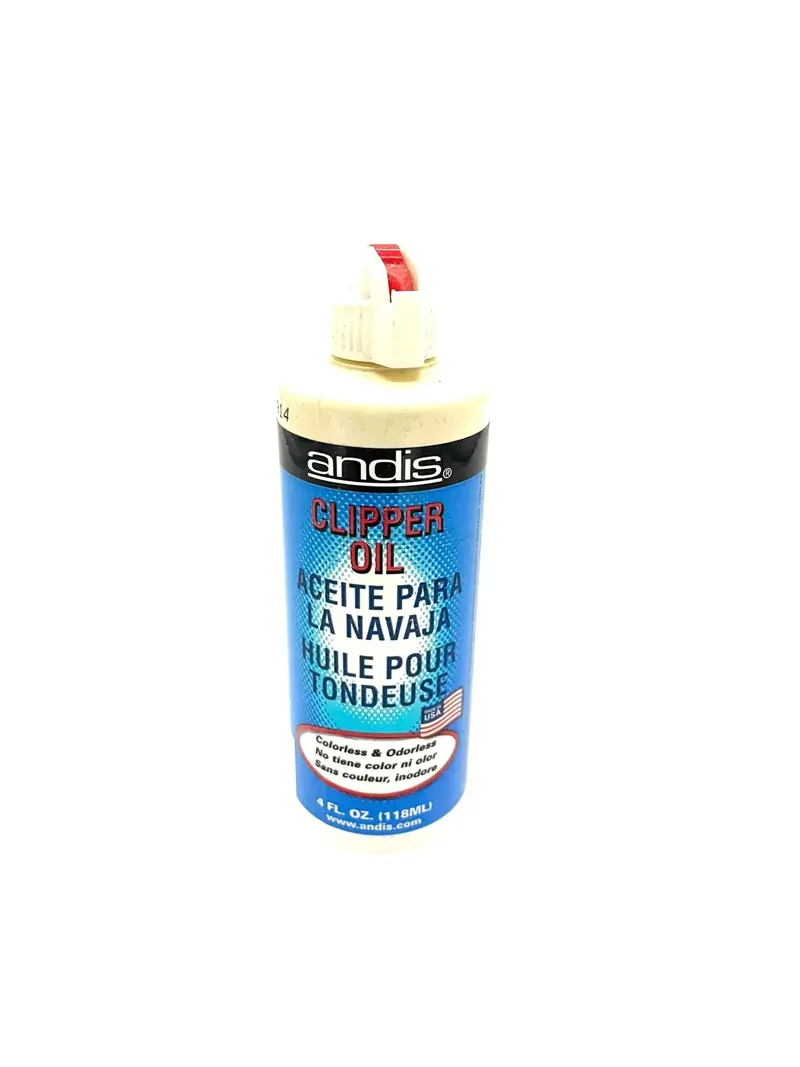 Andis Clipper Oil – Premium Lubricant for Professional Clippers, 4 oz