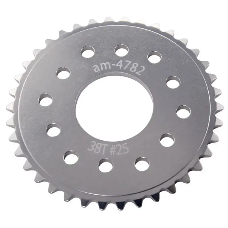 AndyMark 25-Series Plate-Mount Sprocket – 38 Teeth, Bearing Bore