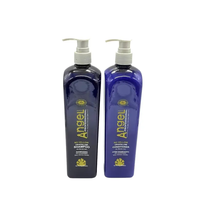 Angel Professional Marine Depth Spa Purple & No-Yellow Shampoo and Conditioner Duo (16.9 oz Each)