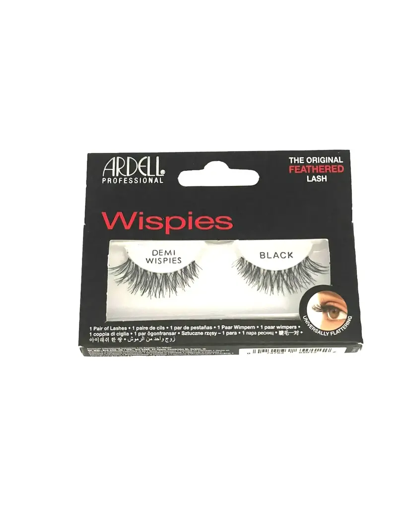 Ardell Demi Wispies False Lashes – Natural-Looking Black Strip Lashes