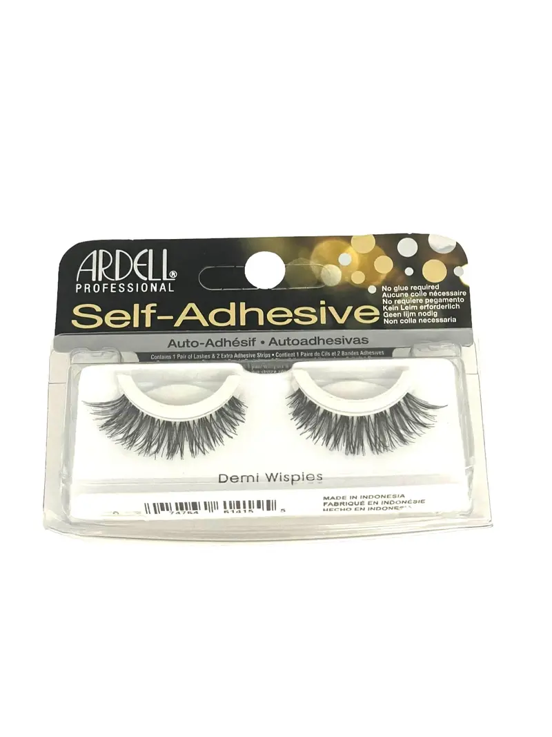 Ardell Demi-Wispies Self-Adhesive Lashes – Natural Black False Eyelashes