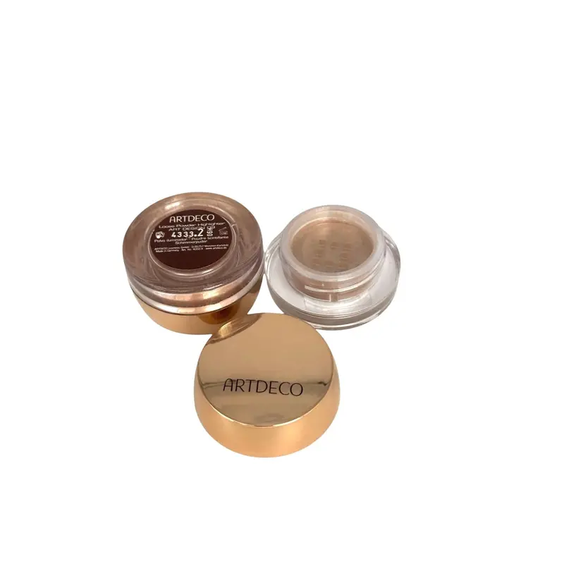 Art Deco Golden Glow Body Highlighter – Loose Powder Illuminator