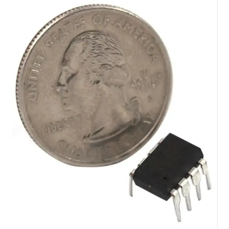 ATtiny85 Microcontroller – 8-Bit AVR IC, 20MHz, 8KB Flash, SOIC-8 Package