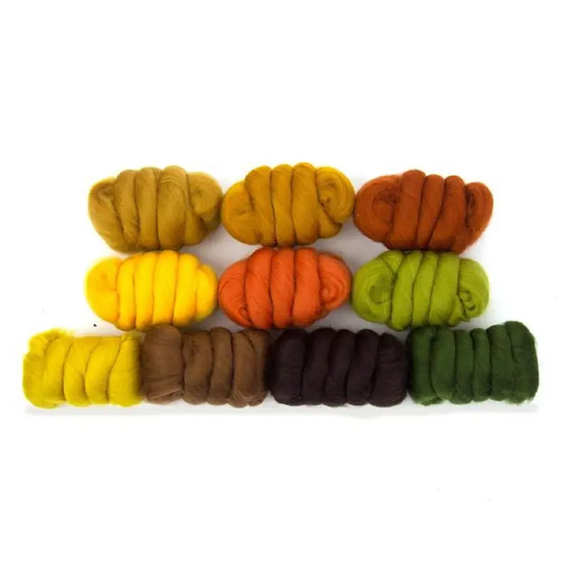 Autumn Leaves Merino Wool Variety Pack – 250g, 23 Micron