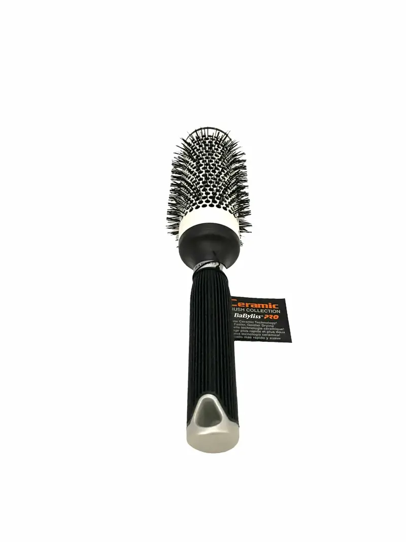 BaByliss Pro 2.5-Inch Ceramic Round Brush – Large Diameter Thermal Brush