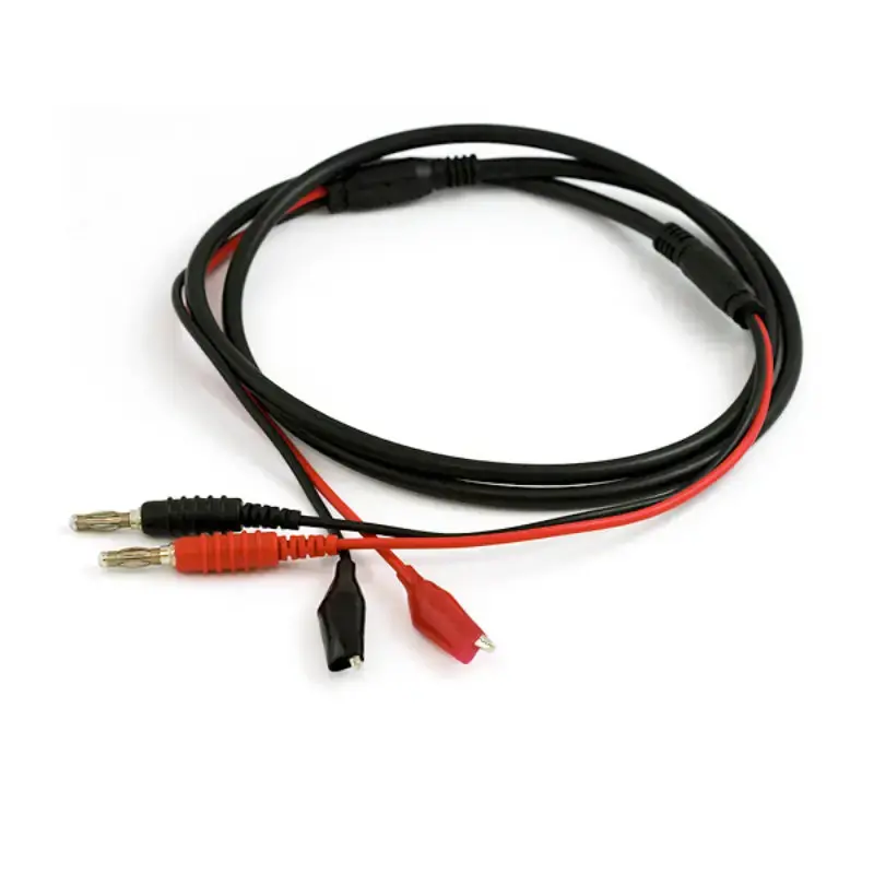 Banana Plug to Alligator Clip Coaxial Test Cable