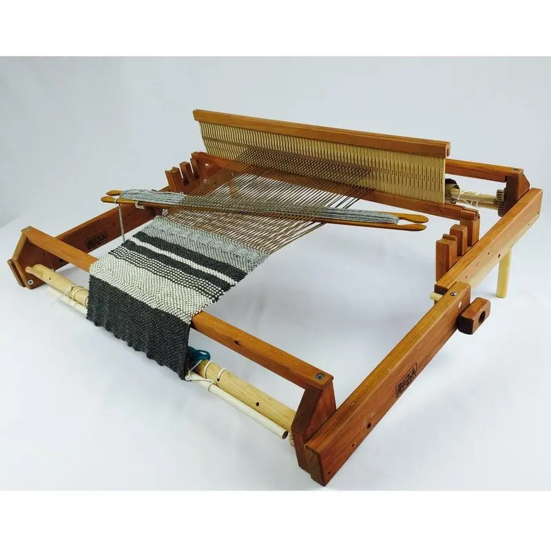 Beka Fold & Go 20-Inch Rigid Heddle Loom – Travel-Friendly Weaving Kit