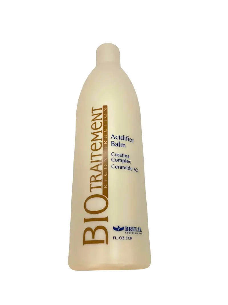 Brelil Bio Treatment Acidifier Balm Mask – pH-Balancing, 33.8 oz