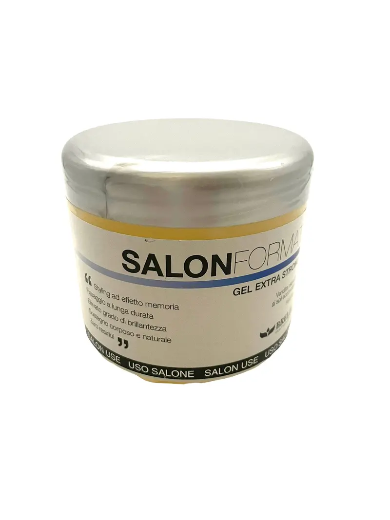 Brelil Salon Format Extra-Strong Hold Hair Gel for Men – 16.9 oz