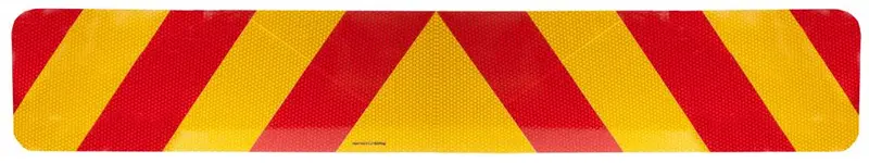 Chevron Safety Banner – 1.8m Printed Warning Sign for Construction Sites