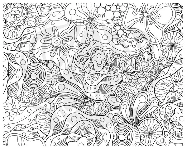 Coloring Page Silkscreen Template – DSS0145