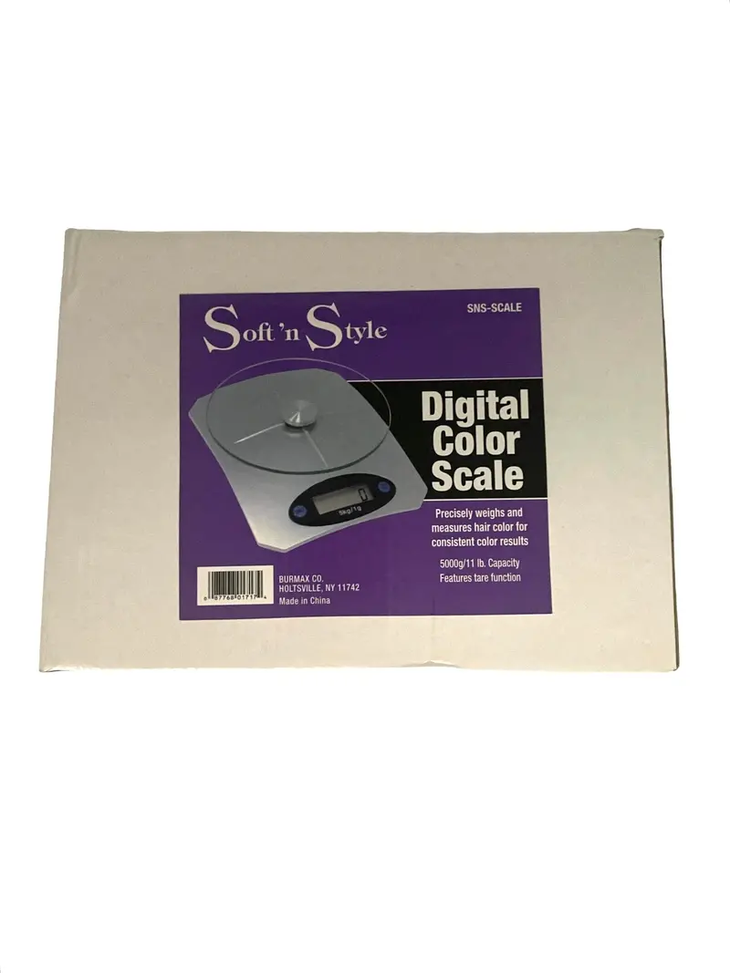 Compact Digital Color Scale – Accurate Weighing for Hair Color & Chemicals