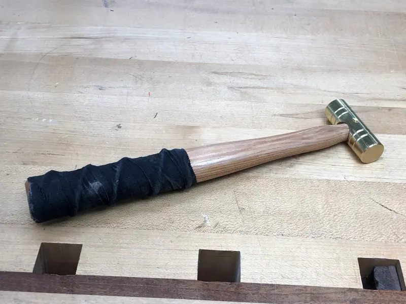 Cosmanized 4-Ounce Brass Hammer – Fine-Tuning Striking Tool