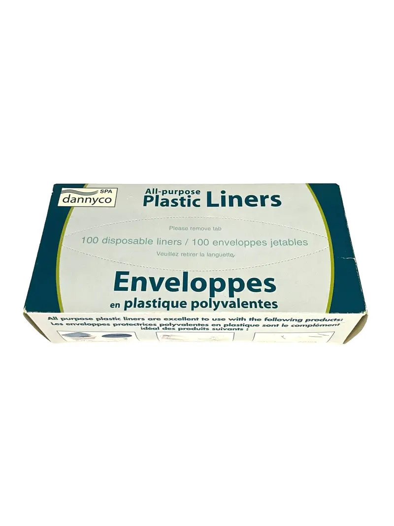 Disposable Paraffin Wax Liners – 100-Pack Plastic Sleeves