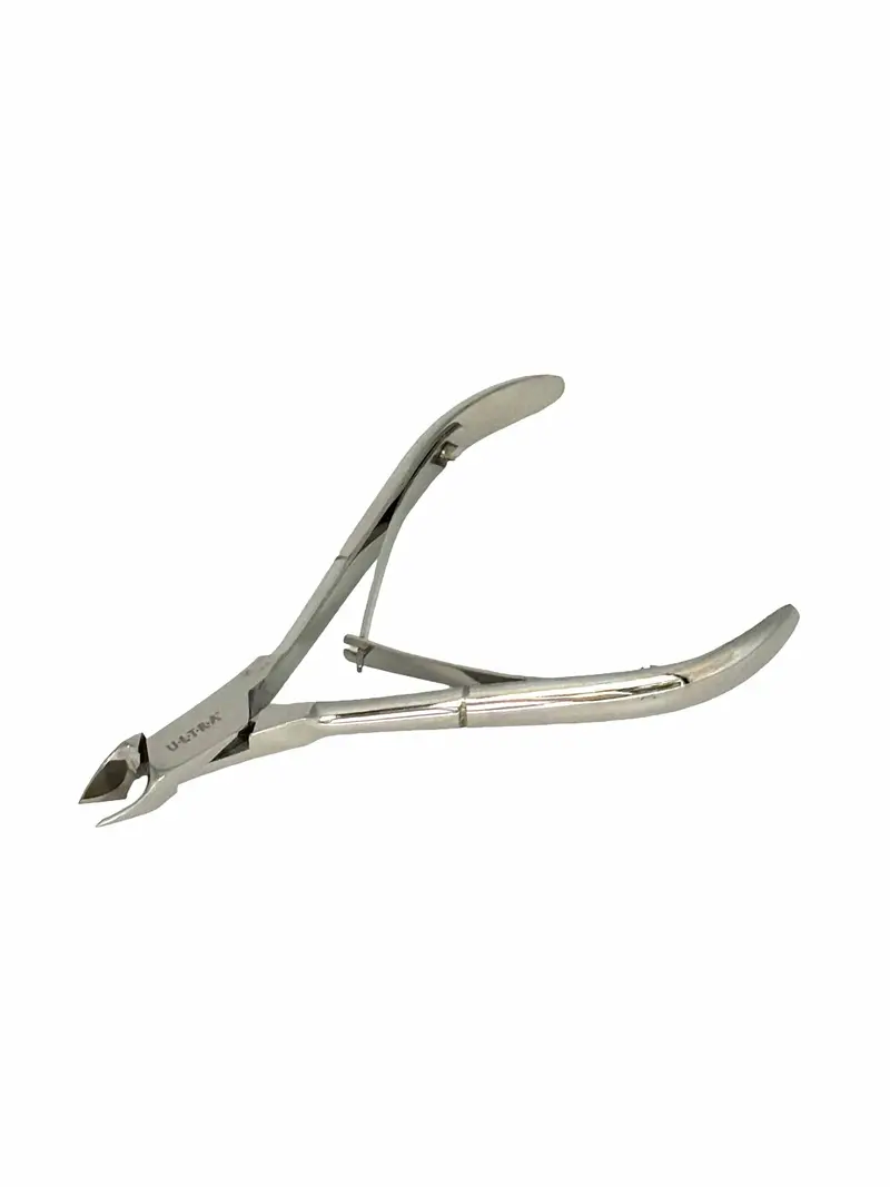 Double-Spring Half-Jaw Acrylic Nipper – Stainless Steel