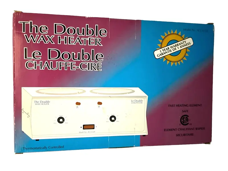 Double-Zone Wax Warmer – Dual-Temperature Control for Body Waxing