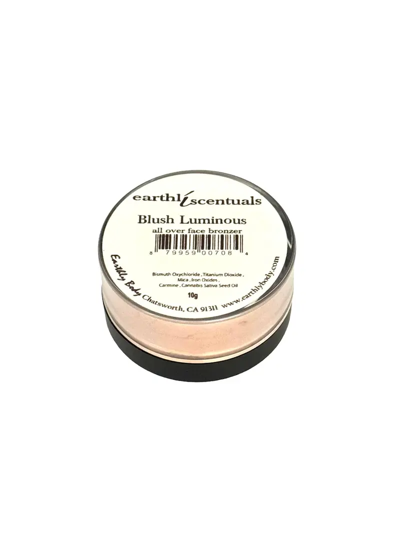 Earthly Body Mineral Blush – Luminous Finish, Natural Earthy Scent, 10 g
