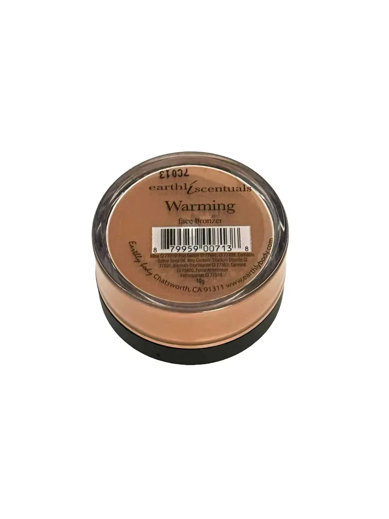 Earthly Body Warming Mineral Bronzer – Face Enhancer, Earthy Scent, 10 g