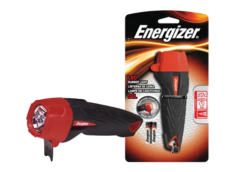 Energizer Rubberized LED Flashlight – Durable, Compact Handheld Light