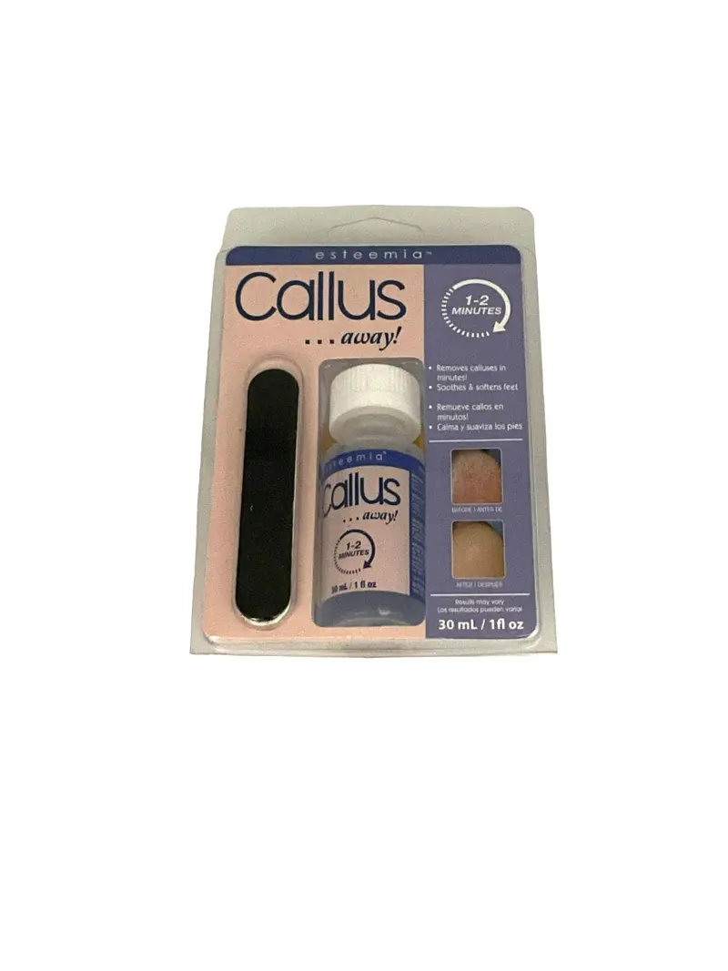 Esteemia Callus Away Remover – 1 oz Professional-Grade Foot Treatment