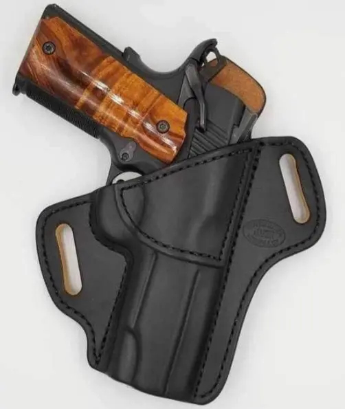 Extreme-Angle Pancake Holster for Deep Concealment