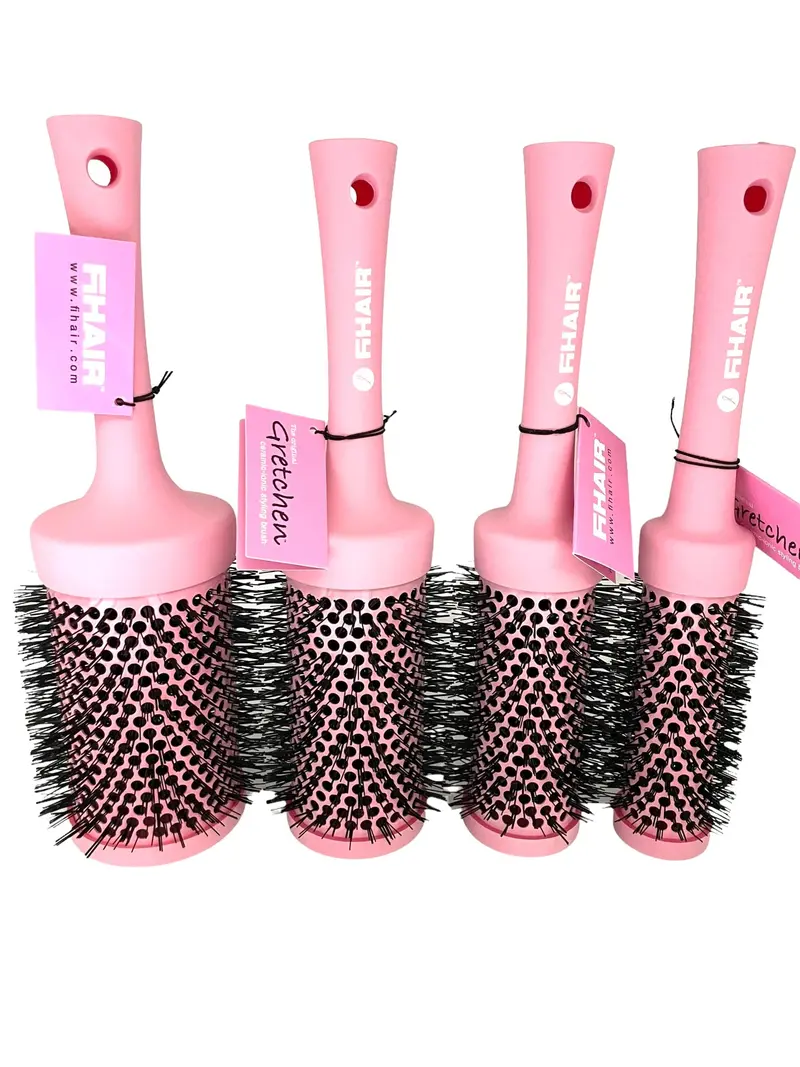 FI Hair Gretchen Pink Ceramic Styling Brush – Original Edition