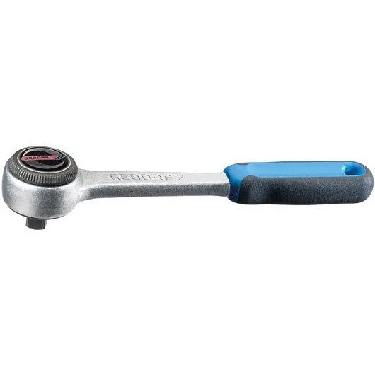 Gedore 1/4″ Reversible Ratchet with Disc-Style Direction Control