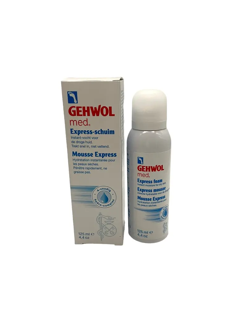 Gehowl Med Express Foam Foot Moisturizer – Dual-Size Hydration Formula