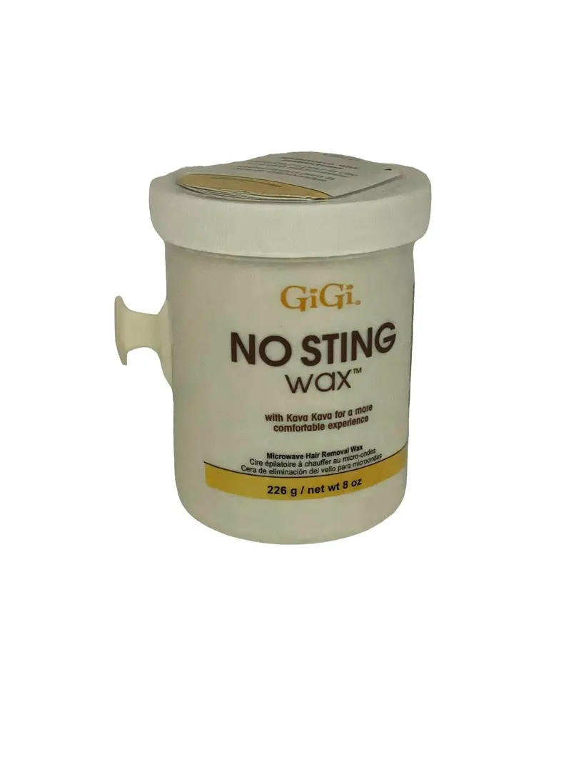 GiGi No-Sting Microwavable Hair Removal Wax – 8 Fl Oz