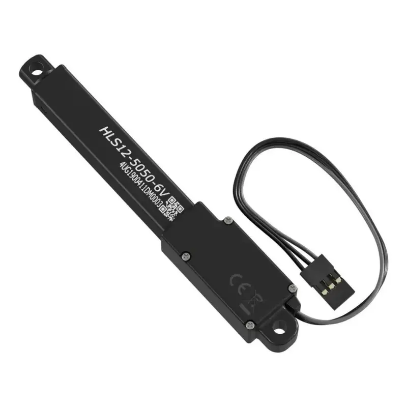 Hitec HLS12 Linear Actuator – 6V, 50mm Stroke, 50:1 Gear Ratio
