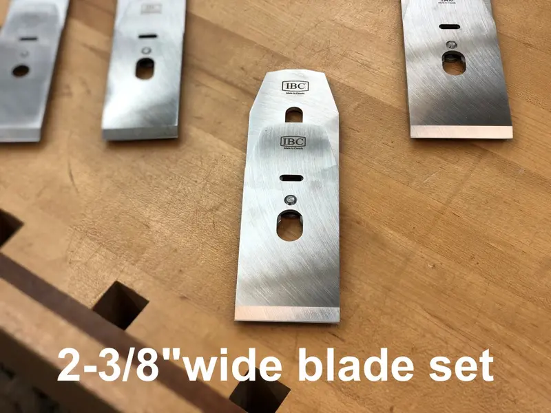IBC Replacement Plane Blade Set – 2-3/8″ Width